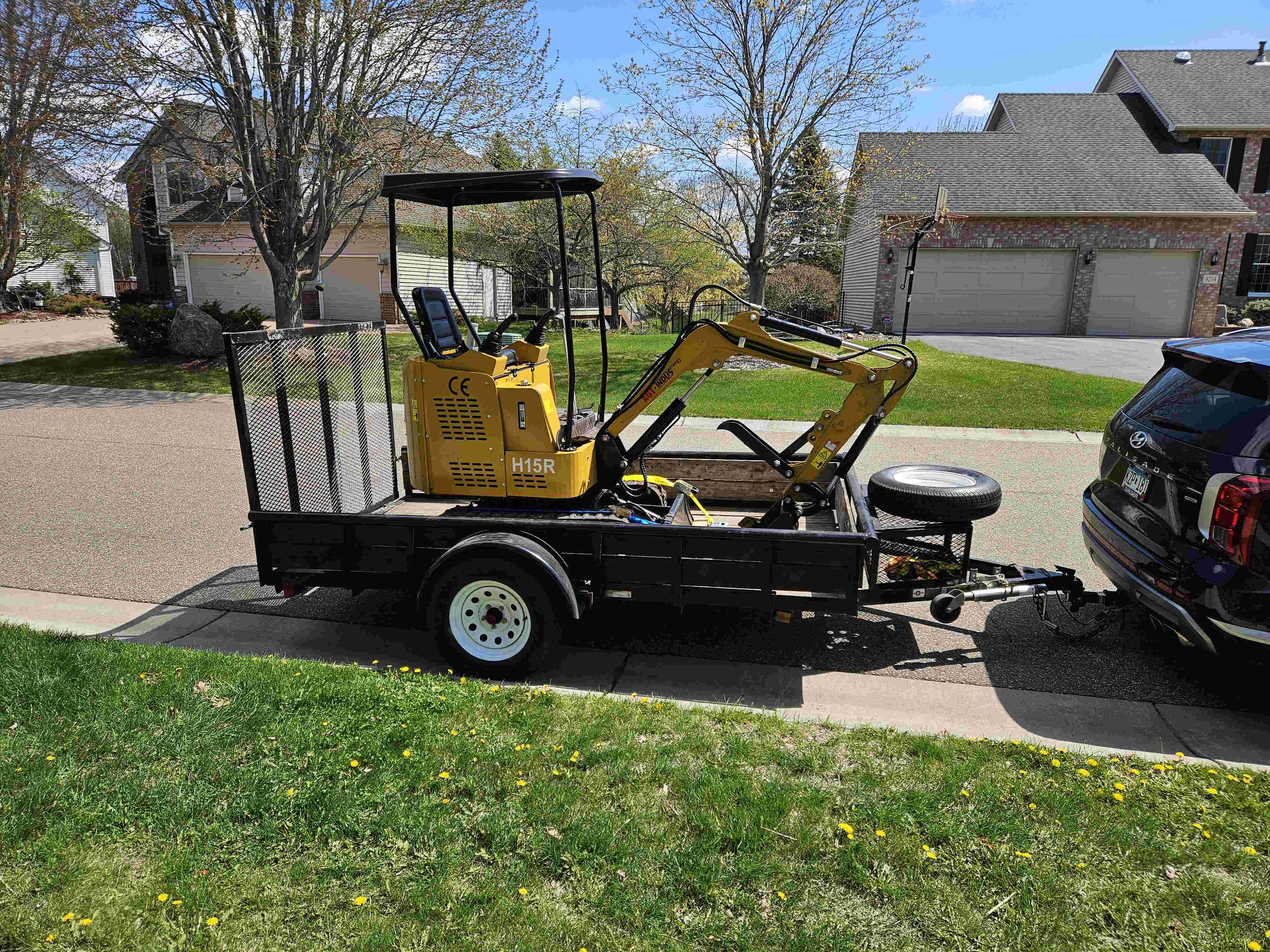 Mini excavator rental in Maple Grove MN